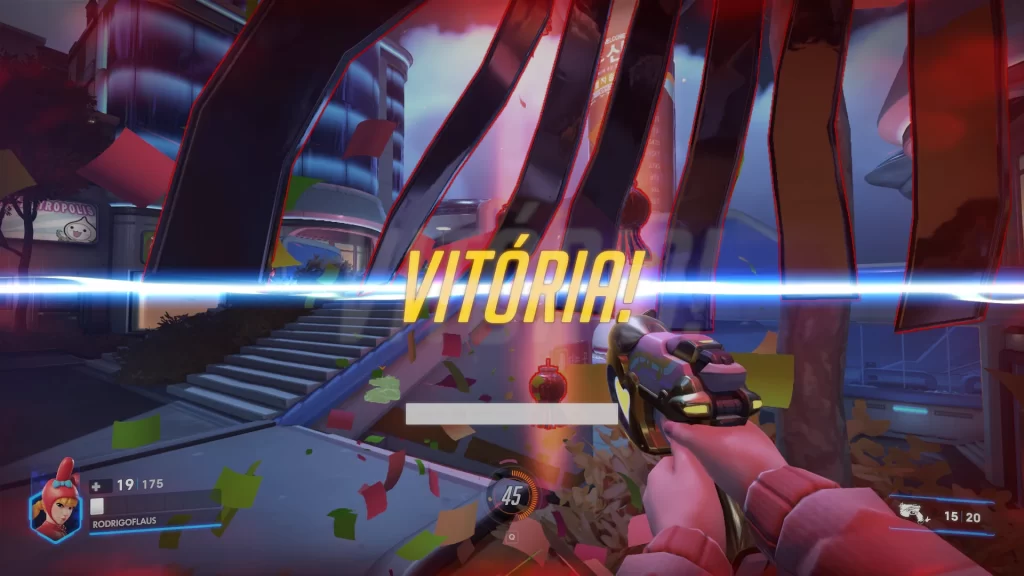 Overwatch - Pega Mari Roadhog Vitória